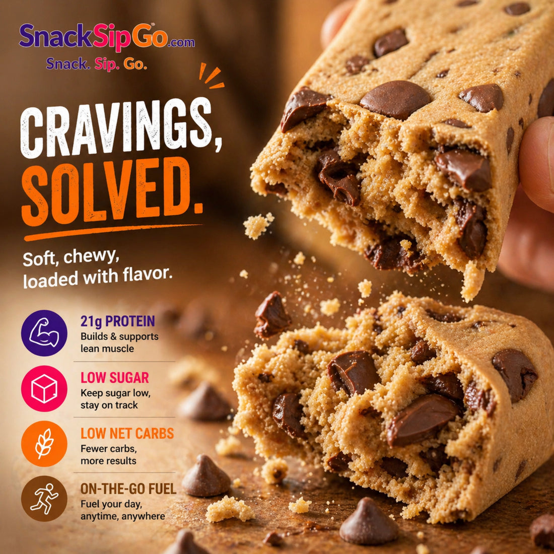 Quest Chocolate Chip Cookie Dough Protein Bar