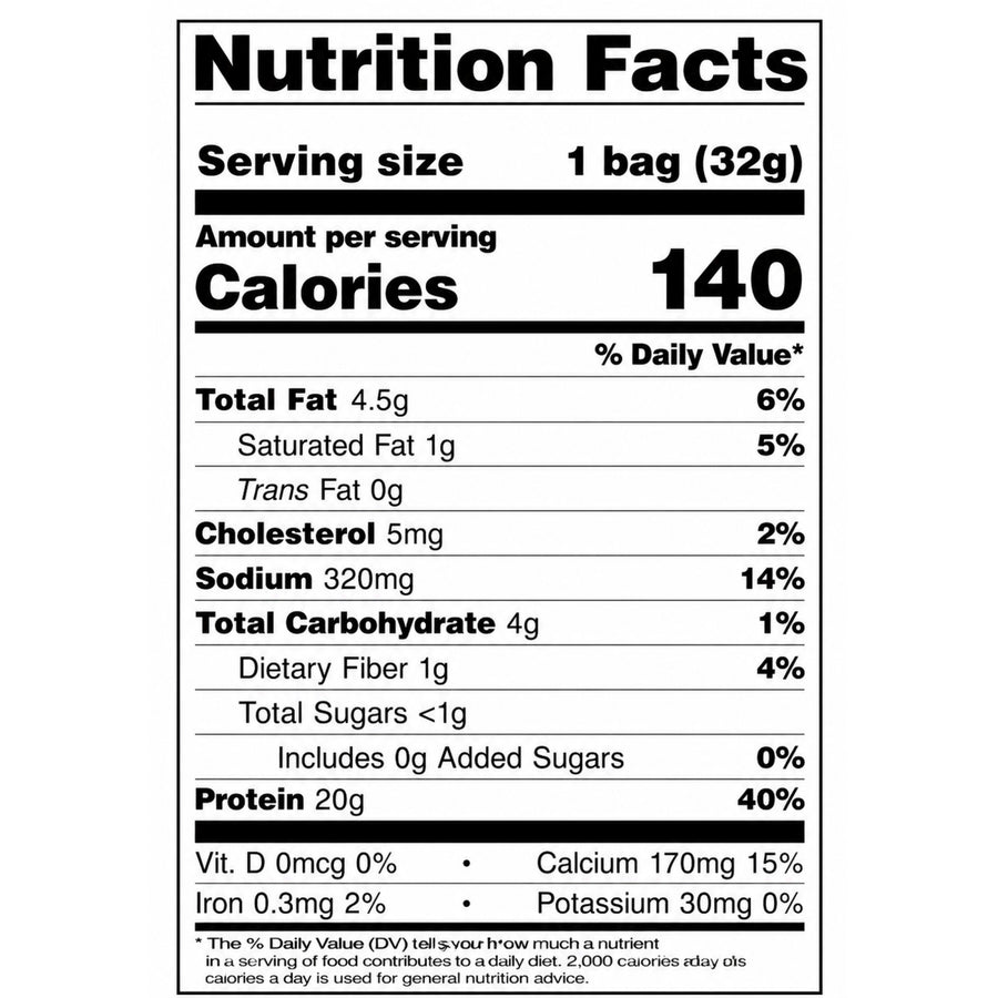 Quest Loaded Taco Tortilla Style Protein Chips Nutrition Facts