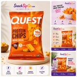 Quest Nacho Cheese Tortilla Style Protein Chips