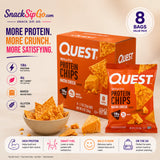 Quest Nacho Cheese Tortilla Style Protein Chips