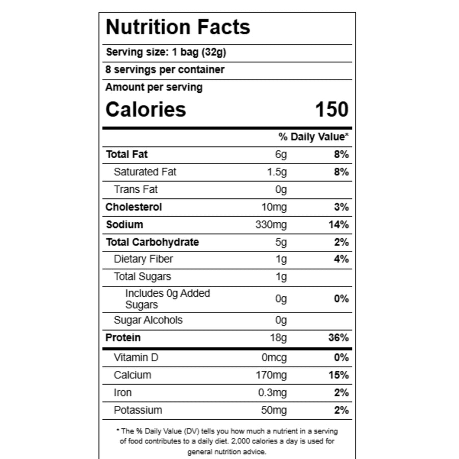 Quest Nacho Cheese Tortilla Style Protein Chips Nutrition Facts