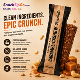 Barebells Caramel Cashew Protein Bar 55g | 20g Protein