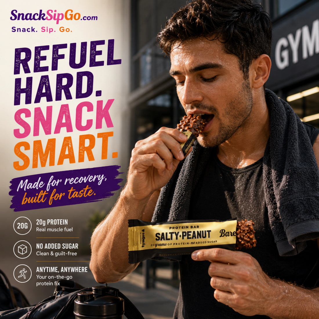 Barebells Salty Peanut Protein Bar 55g | 20g Protein