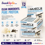 Muscle Sandwich Peanut Butter Protein Bar 56g | 14g Protein