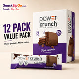 Power Crunch Triple Chocolate Protein Energy Bar 12 Pack