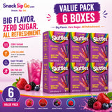 Skittles Singles To Go Original Variety Pack Zero Sugar Drink Mix, 30 Sticks
