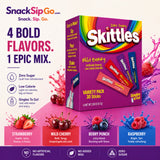 Skittles Singles To Go Wild Berry Zero Sugar Drink Mix, 30 Sticks