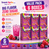 Skittles Singles To Go Wild Berry Zero Sugar Drink Mix, 30 Sticks