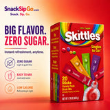 Skittles Singles To Go Tropical Zero Sugar Drink Mix, 20 Sticks