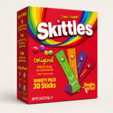 Skittles Singles To Go Wild Berry Zero Sugar Drink Mix, 30 Sticks